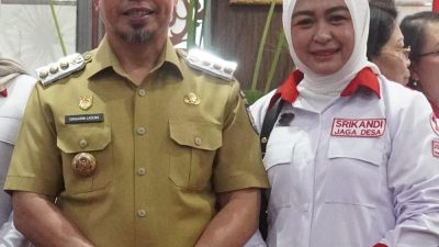 Ny. Ening S. Lasena-Adam Resmi Dilantik sebagai Ketua DPC Srikandi Jaga Desa Boltara