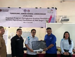 Wujud Kepedulian Lingkungan dan Sosial, PLN Dukung Digitalisasi Pembelajaran di SMA Negeri 2 Palu