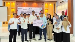 Semangat HUT RI ke-81, PLN Dorong Digitalisasi Pendidikan di SMP Negeri 1 Palu Lewat Program TJSL