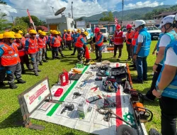 Jelang Hari Kemerdekaan ke-81 RI, PLN UP3 Tahuna Gelar Apel dan Inspeksi Peralatan Guna Pastikan Keandalan Listrik Kepulauan Nusa Utara