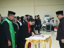 Lantik Pejabat Manajerial dan Nonmanajerial, Bupati SJL Tekankan Koordinasi dan Tinggalkan Ego Sektoral