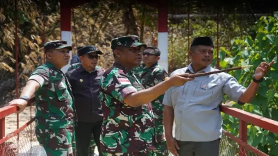 Danrem 131/Santiago Kunjungi Boltara, Bupati Sirajudin Lasena Sambut Silaturahmi dan Tinjau Sejumlah Infrastruktur