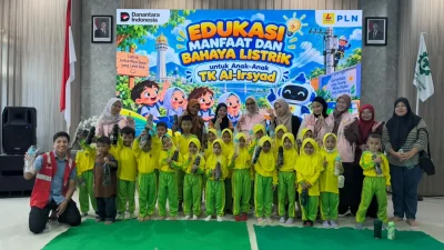 PLN Edukasi Keselamatan Kelistrikan Sejak Dini, Siswa TK Al-Irsyad Gorontalo Belajar Bahaya Listrik Lewat Cara Menyenangkan