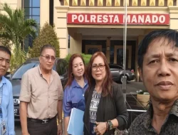 Ketua Umum PROSULUT 08 Garuda Laporkan Media Intelejen Pos ke Polresta Manado