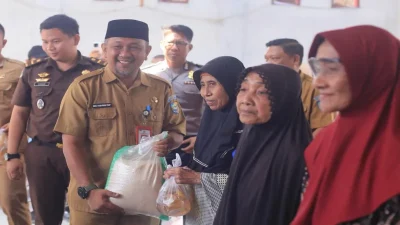 Tekan Inflasi Daerah, Pemkab Boltara Gelar Pasar Murah di Jambusarang
